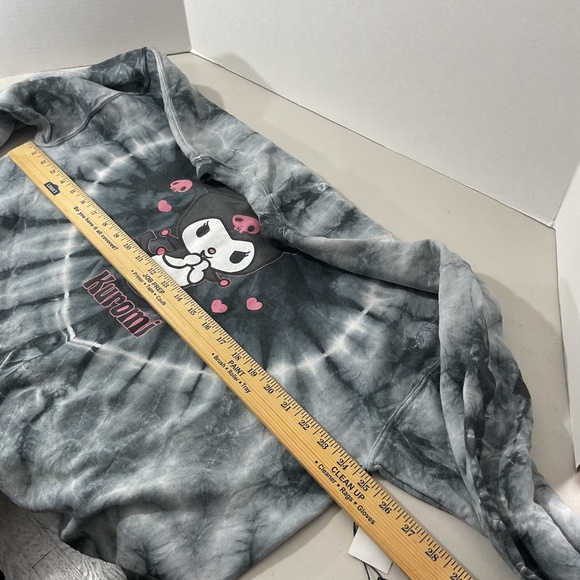 Sanrio Kuromi Pullover Tie Dye Crewneck Sweater Size Large - Picture 4 of 8